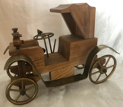 Macchinina epoca legno e - macchinina, d'epoca