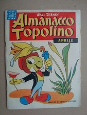 almanacco topolino n° 4 ed.mondadori 1957