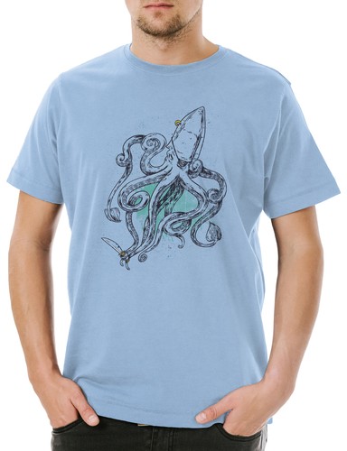 Shirt uomo octopus - octopus, pirate