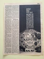 PANFORTE SAPORI SIENA RITAGLIO CLIPPING PUBBLICITA' 1960 ADVERTISING #G28