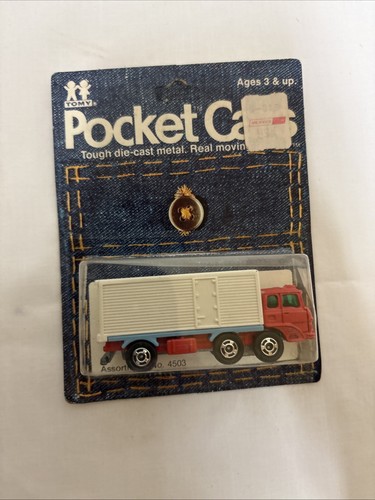 Vintage 1974 tomy pocket - vintage, cars