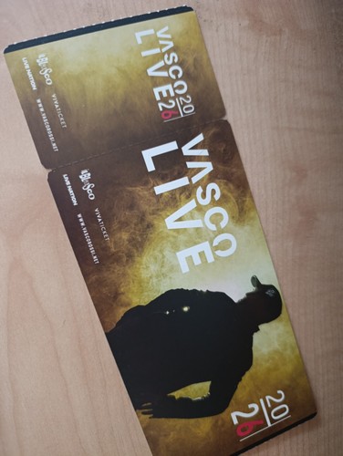 Biglietto per concerto vasco - per,