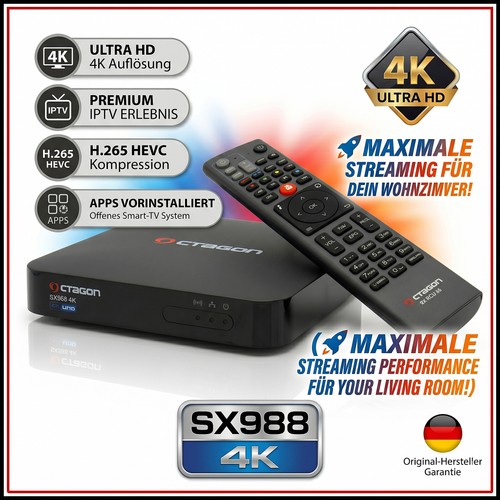 Octagon sx988 uhd - ip, h.265