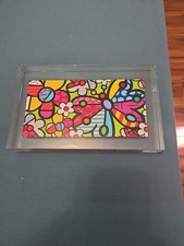 Blocco Vetro Farfalla Pop Art