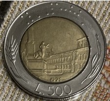 Moneta 500 Lire 1991
