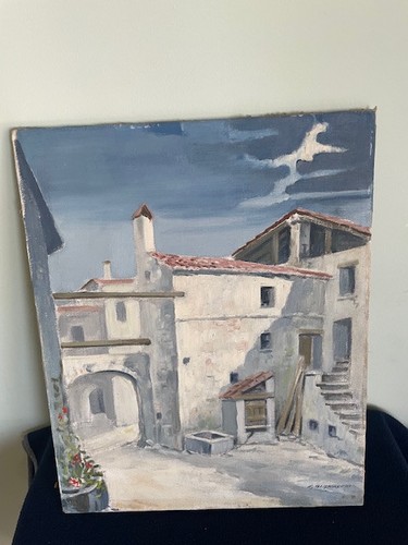Cuasso piano quadro olio - al,