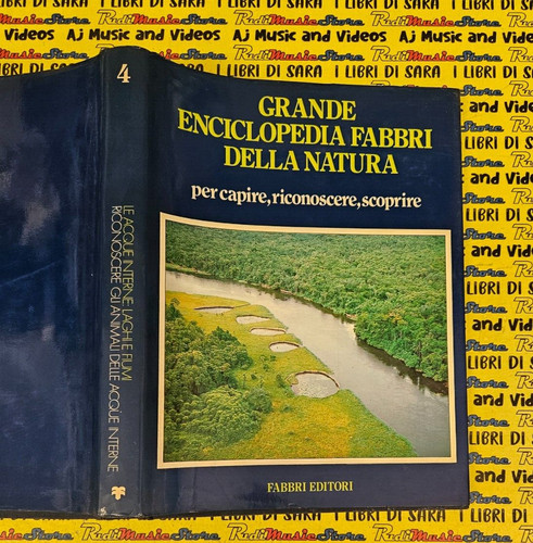 Book libro enciclopedia - enciclopedia, natura