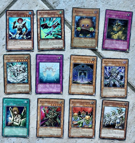 Lotto carte vintage - carte, yu-gi-oh!