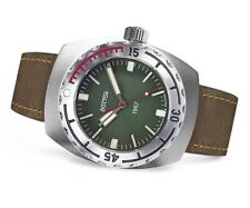 Orologio Uomo Vostok Anfibio 1967 Zaffiro 190061 Quadrante Verde Nuovo (20 ATM)