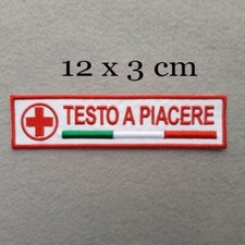 PATCH CROCE ROSSA