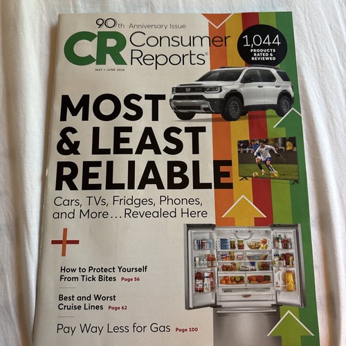 Consumer reports magazine may - magazine,