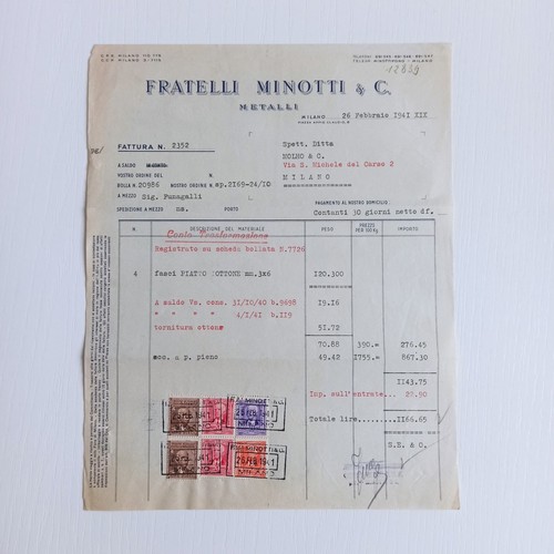 1941 fratelli minotti - fratelli, &