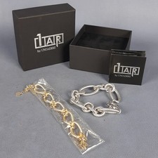 Set 2 Bracciali 1AR By UNOAERRE Placcato Argento E Oro Da Donna