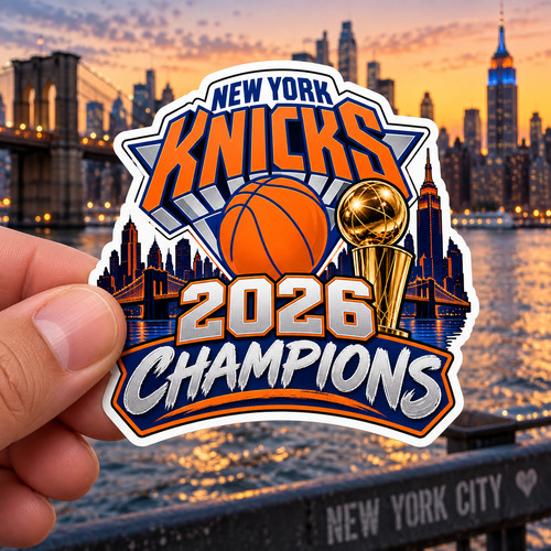 Adesivi new york knicks - new,