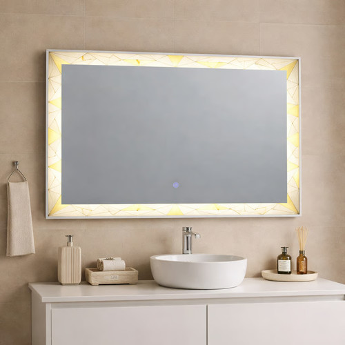 Specchio 90x70 con inserti