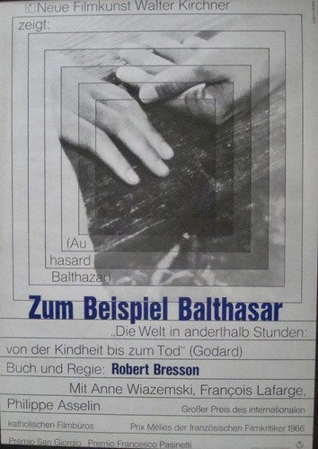 Hasard balthazar poster - hasard,