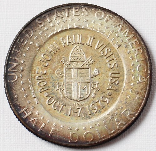 Mezzo dollaro argento usa 1967 - argento,