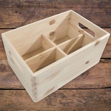 Scatola portaoggetti in legno