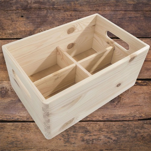Scatola portaoggetti legno - in,