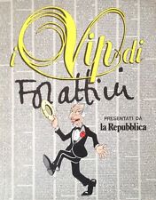 § ALBUM CON QUALCHE FIGURINA - I VIP DI FORATTINI - EDITO CON LA REPUBBLICA
