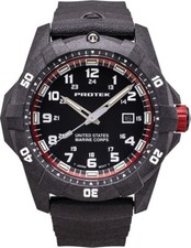 Orologio subacqueo ProTek USMC serie 1012 cassa e lunetta composita in carbonio corona a vite