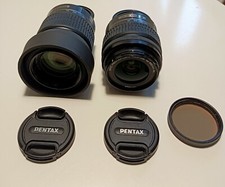 Obiettivi Pentax SMC DA L 18-55mm F3.5-5.6 e Pentax SMC DA L 50-200mm F4-5.6