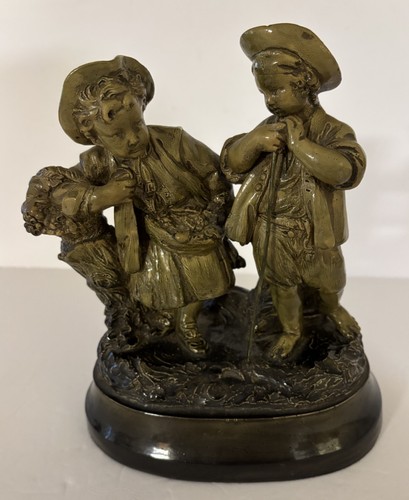 Statuina gesso smaltato - gesso,