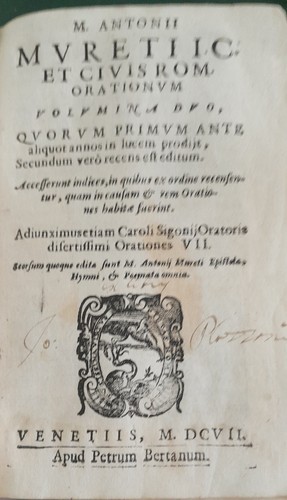 Marcantonio mureto - marcantonio,