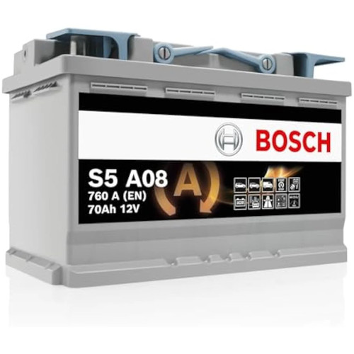 Bosch s5a08 car battery - battery, a/h