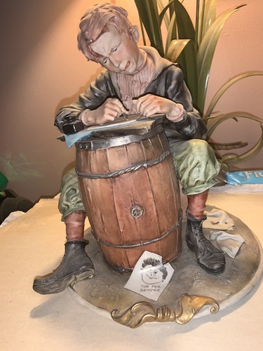 Statuina vintage capodimonte - statuina,