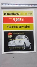 SUBARU 360 depliant originale