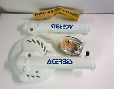 Nos Acerbis 1987 KTM Mx 125 250 500 White Power WP brake disc cover paradisco