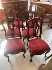 Set Di Sedie Barocco  Del 800