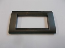 GEWISS PLAYBUS GW32004 4M PLACCA GRIGIO ARDESIA