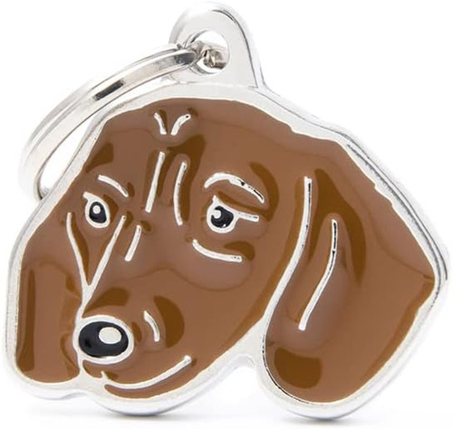 Family medaglietta per cane - my,
