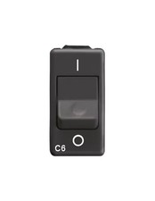 Gewiss  interruttore automatico magnetotermico 1p n c6 3ka 230v gw21434 system n