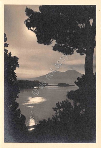Cartolina napoli vesuvio - napoli, da