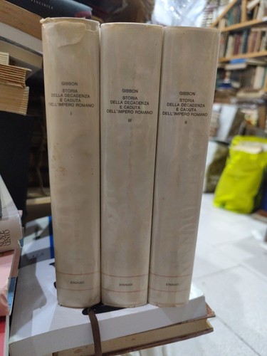 Gibbon storia della - e.,