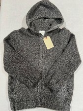 Felpa con cappuccio maglia zip