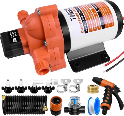 Kit pompa lavaggio 12v - kit,