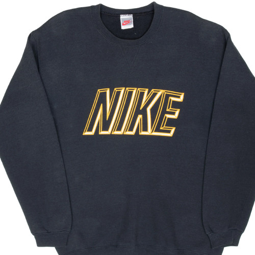 Felpa vintage nike spellout - felpa,