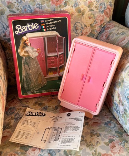 Barbie armadio vintage mattel - armadio,