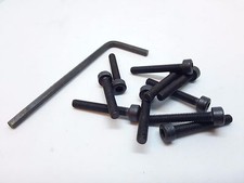 10 screws with hex cylindrical
