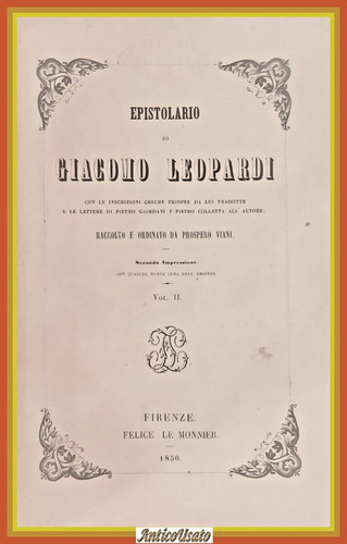 Epistolario giacomo - epistolario,