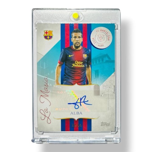 Autografo jordi alba - autografo,