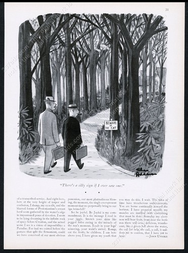 1961 charles addams - 1961, attenzione