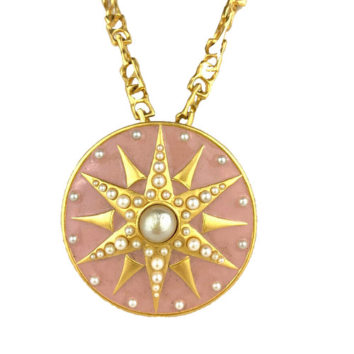 Karl lagerfeld collana vintage - lagerfeld,