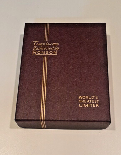 Ronson twentycase lighter holy - twentycase,