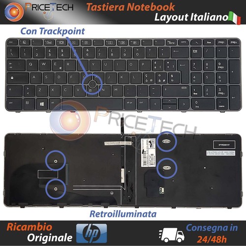 Tastiera italiana elitebook - hp,