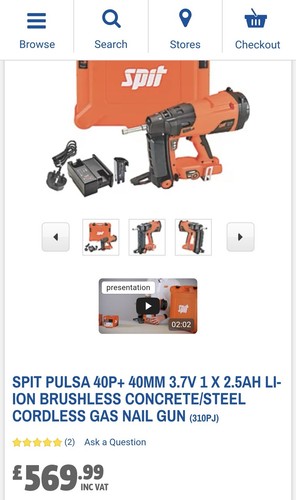 Spit pulsa 40p kit chiodatrice - spit, 40p+kit